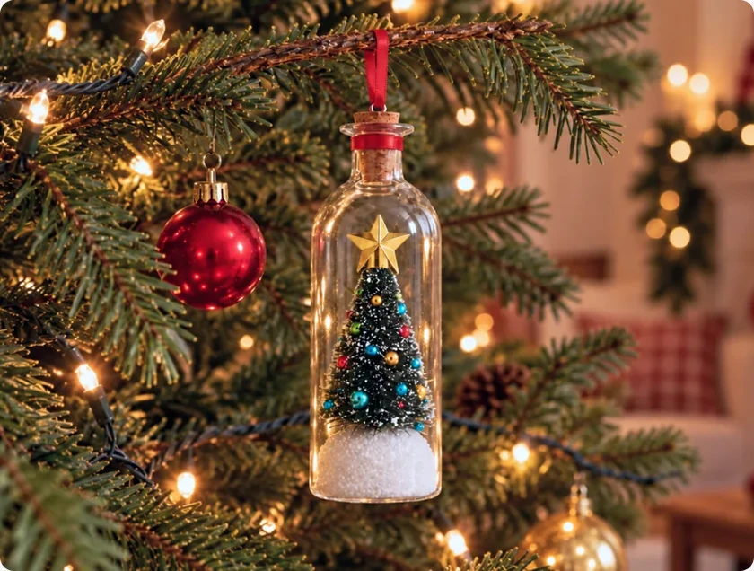 Hang on the Tree or Mantel